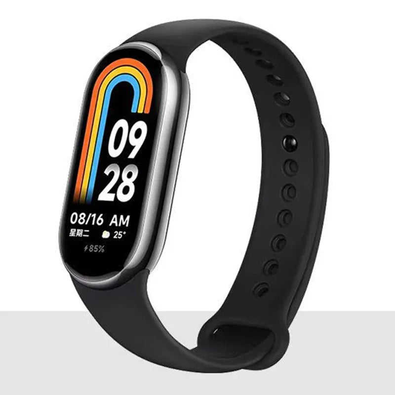 Silicone Strap for  Mi Band 8-8 NFC Sport Belt Replacement Miband8 Bracelet Waterproof Smart Band 8 Watchband Accessories