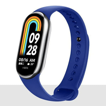 Silicone Strap for  Mi Band 8-8 NFC Sport Belt Replacement Miband8 Bracelet Waterproof Smart Band 8 Watchband Accessories
