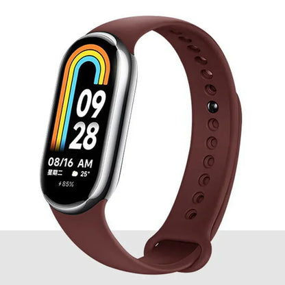 Silicone Strap for  Mi Band 8-8 NFC Sport Belt Replacement Miband8 Bracelet Waterproof Smart Band 8 Watchband Accessories