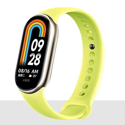 Silicone Strap for  Mi Band 8-8 NFC Sport Belt Replacement Miband8 Bracelet Waterproof Smart Band 8 Watchband Accessories