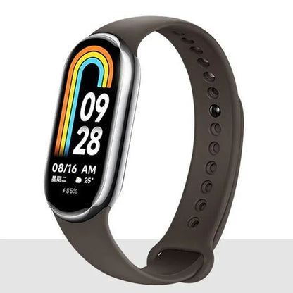 Silicone Strap for  Mi Band 8-8 NFC Sport Belt Replacement Miband8 Bracelet Waterproof Smart Band 8 Watchband Accessories