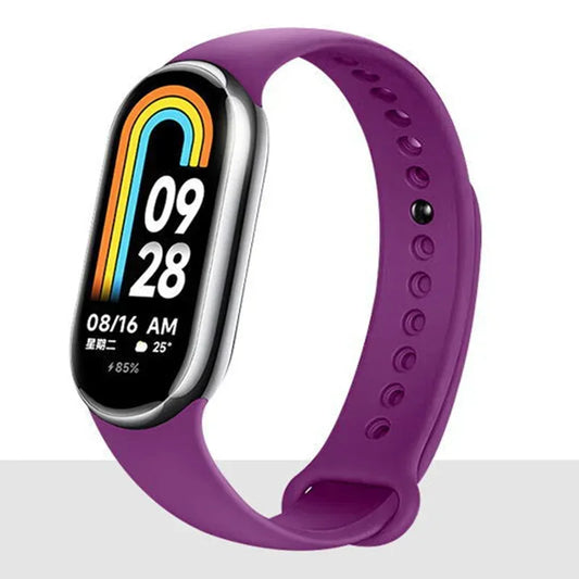 Silicone Strap for  Mi Band 8-8 NFC Sport Belt Replacement Miband8 Bracelet Waterproof Smart Band 8 Watchband Accessories