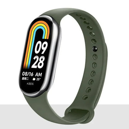 Silicone Strap for  Mi Band 8-8 NFC Sport Belt Replacement Miband8 Bracelet Waterproof Smart Band 8 Watchband Accessories